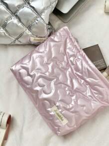 1pc Makeup Bag Korean Quilted PU Love Cosmetic Bag Waterproof, Lipstick Pack, Women Bags For Make Up, Small Bag Storage Makeup Case, Travelling Bags For Ladies, Pencil Case Daily Big Large Capacity Makeup Brushes Holder Travel Toiletry Bag Organizer Make Up Bag, Pencil Pouch Bags, Makeup Bag, Vanity, Make Up Bag, Storage, Makeup Organizer, Makeup Bags, Toiletry Bag, Desk Organiser, Cosmetic Bag, Makeup Pouch, Make Up Pouch, Make Up Bag, Vanity, Make Up Pouch, Pouch Bag, Small Makeup Bag, Cosmetic Bag, Large Capacity, Large Makeup Bag,Christmas Gifts,Pouch,Travel,Gifts For Women Travel Essential,Pouch,Clutch / Small Handbag, Makeup Organizer,Makeup Organize,Pouch,Brush Holder,Mini Pouch,Large Capacity Pouch,Gifts For Women,Christmas Gifts,Gift Ideas For Women - Multicolor - View 15