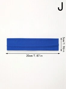 1条男女通用基础款发带，防滑吸汗弹力宽头巾，柔软材质，适合瑜伽、跑步、健身等运动，纯色，休闲优雅，涤纶材质，四季皆宜，可作发带、头巾、吸汗带、发箍，秋冬季女士发饰，适合度假装扮，优雅围巾，柔软头巾，夏季穿搭。 - 彩色 - 查看 25