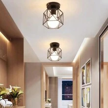 Nordic Minimalist Modern Patio Light, Corridor, Hallway, Entrance, Wardrobe LED Ceiling Light, Bulb Not Included - 多色 - 查看 8