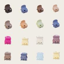 Juego de 10 pinzas de pelo pequeñas y sencillas de color negro y coloridas para uso diario, accesorios de pelo versátiles para fiestas, trenzas, ganchos de pelo, pinzas de pelo, pinzas de presión para el cabello