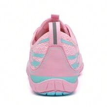 男女夏季运动凉鞋，速干沙滩/水鞋，休闲户外赤脚情侣拖鞋 - 粉色 - 查看 5