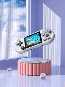 Portable Retro Nostalgic SF2000 Game Console, 1500mAh Battery, 3.0-Inch Display Screen, Supports Two Player Battles, Suitable For TV Games. - Multicolor - View 12