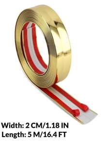 Self-Adhesive Table Edge Guard, 2-5M Length, Corner Protector And Sealant Strip, Suitable For Protecting And Decorating Table Edges, Door Frames, Walls, And Bathroom Mirrors - Multicolor - View 10