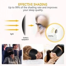 1 Pair Sound Proof Ear Plugs, Noise-Proof For Sleep, Workplace, Swimming - Light Gray - View 4