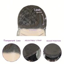 150% Density 13x4x1 T Part Lace Short Pixie Cut Curly Wave Wig Remy Human Hair Wig