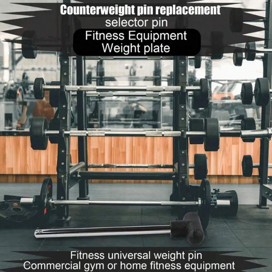 1pc Replacement Weight Stack Selector Pin For Weider Weight-Stacking Machines, Fitness Equipment Selector Pin, Sports Equipment Accessory - Multicolor - View 1