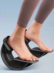 1pc Calf Stretching Slanted Pedal Achilles Tendon Ankle Stretcher Standing Fitness Stretching Wheel Balance Training Pedal For Home Use - Multicolor - View 1