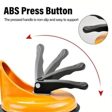 [Essential For Powerful Restoration]145 Kg Silver Heavy-Duty Metal Triple Dent Puller With Suction Cups, Paired With An Aluminum Glass Lifter. - Yellow - View 7