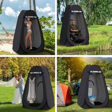 TUKAILAi Outdoor Tents Suitable For Camping And Hiking, Changing Tents - Black - View 4