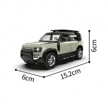 Burago 1:43 Land Rover Defender 110 Spielzeugauto Legierung Geländefahrzeug Modell Sammlung, Weihnachts-, Geburtstags- und Neujahrgeschenke für Kinder