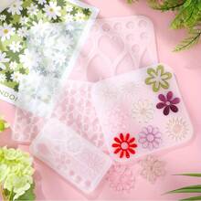 1 件珠宝耳环硅胶模具，花朵、叶子、蝴蝶耳环吊坠硅胶模具，女士环氧树脂模具，用于珠宝制作，DIY 工艺吊坠 4 种款式可供选择 - 耳環吊墜模具 - 查看 8