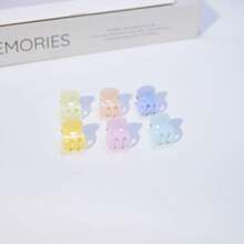 Juego de 10 pinzas de pelo pequeñas y sencillas de color negro y coloridas para uso diario, accesorios de pelo versátiles para fiestas, trenzas, ganchos de pelo, pinzas de pelo, pinzas de presión para el cabello