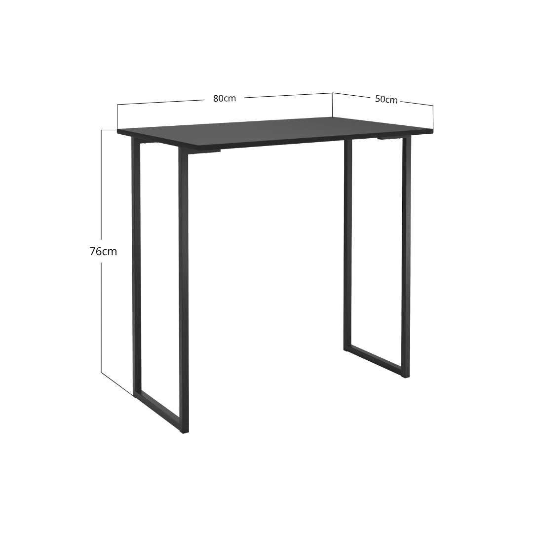 Industrial desk office table for studying home office metal leg 