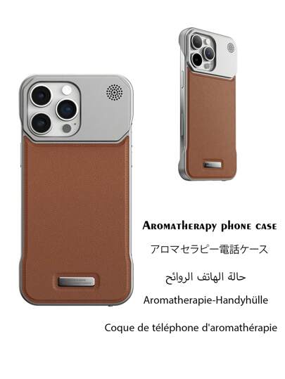 1个香氛PU皮革手机壳，兼容 16 Pro Max、Galaxy S26 Ultra