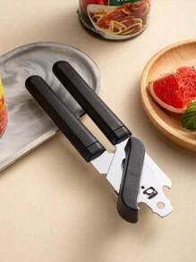 1pc, Can Opener, Powerful Can Opener, Multifunctional Jar Opener For Seniors, Weak Hands, Multi Functional Manual Can Opener For Home, Kitchen, Restaurant, Kitchen Gadgets - Multicolor - View 6