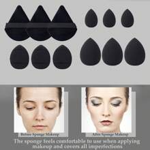 14-Piece Makeup Brush Set With Powder Puff And Beauty Sponge, High-Quality Synthetic Brushes For Liquid Foundation, Blending, Beauty Sponge Mixer, Powder Puff For Liquid, Cream, Powder, Concealer, Etc.