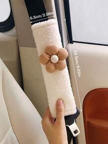 1pc/2pcs Car Seat Belt Shoulder Protector Cartoon Cute Car Seat Belt Anti Pinch Protective Cover