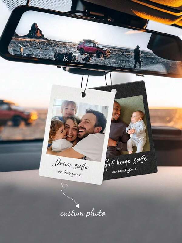 Custom Car Hang Tag - Personalize With Your Photo And Make It A Perfect Gift For - Plot, Birthday, Anniversary With Printed Picture,Durable,Colorful,Cute,Adorable,Funny,Kawaii,Y2K,Stylish,Unisex,Casual,Custom,Personalized,Unique,Customized,Ideal Gifts For Him,Ideal Gifts For Her,Her,Boyfriend,Girlfriend,Family,Friends
