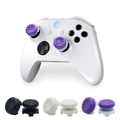 2pcs Silicone Button Cover Joystick Extender Cap Thumbstick Caps Compatible With XboxOne Xbox360 Series S/X Controller