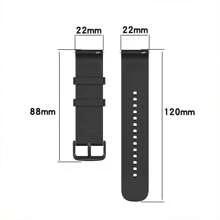 Pulseira de Silicone Esportiva de 22mm Compatível com Redmi Watch 5 Active 5 Lite, Bracelete Compatível com Xiaomi Redmi Watch 3 Active 3 Lite, Acessórios para Pulseira
