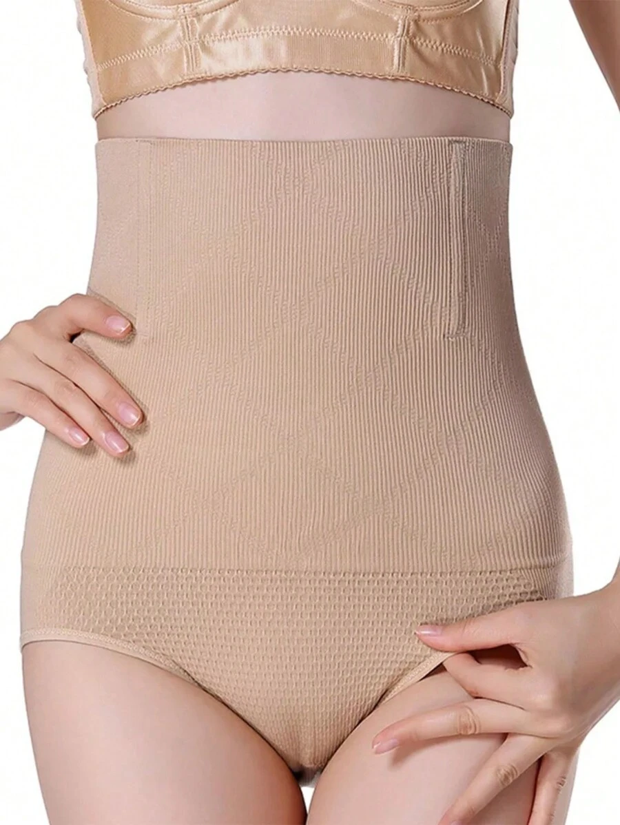 Braga Faja Reductora Moldeador de Cuerpo Efecto Vientre plano Compresión Abdomen Silueta Ajustada Cómoda Ajustable - Negro - Ver 1