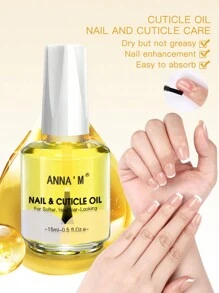 ANNA'M ANNAM 15ml Nagelhautpflegeöl, nährend und feuchtigkeitsspendend, essentiell für Maniküre, schnell absorbierend, nicht fettend, angereichert mit natürlichen Pflanzenölen, pflegt und stärkt spröde Nägel, fördert Nagelwachstum, verleiht Glanz und Geschmeidigkeit. Transparente Glasflasche, leuchtende Pastelltöne, ideal für tägliche Nagelpflege, vor der Maniküre und für Nagelpflege-Enthusiasten. - Verschiedenfarbig - Übersicht 7
