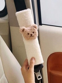 1pc/2pcs Car Seat Belt Shoulder Protector Cartoon Cute Car Seat Belt Anti Pinch Protective Cover