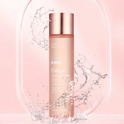 KOEC Collagen Moisturing Toner 100g,Soluble Collagen For Deep Hydration & Plump Skin, Fast Absorbing Formula For All Skin Types