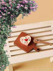 5pcs Mini Kitchen Cutting Board, Dollhouse Food Accessories, Steak Coasters, Mini Models, Halloween/Thanksgiving/Christmas Gifts