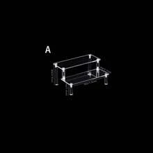 1 Set Multi-Functional Acrylic Cosmetic Display Rack, Modern Minimalist Transparent Showcase For Items, Suitable For Bedroom, Living Room, Kitchen,For Holiday Beach, Bathroom Collection, Bedroom Collection, Large Capacity