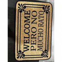 1pc Customizable Crystal Velvet Welcome Mat, Non-Slip, Fatigue-Resistant, Suitable For Entryway, Laundry Room, Bedroom, Living Room, Dining Area - Easy To Clean, Stain-Resistant, Polyester Fiber, Non-Slip Bottom, Machine Washable