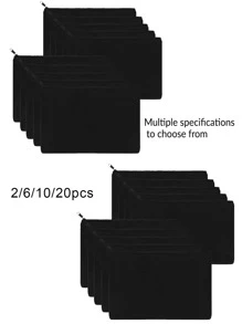 Blank Jute Zipper Bags Bulk, Cosmetic Bag Pencil Case For Cosmetics And Diy Crafts, Blank Cosmetic Bag - Khaki Pencil Bags Bulk Cosmetic Bag Multipurpose Travel Toiletries Bag Zip Bag Make Up Bag - Black - View 1