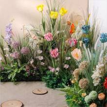 3pcs Parrot Tulip Artificial Flowers, Real Touch, Long Stems, Suitable For Bedroom, Living Room, Dining Room, Office, Cafe Tabletop, Home Decor, Aesthetics, Room Decoration, Wedding Party, DIY Spring Festival New Year Decor, Spring/Summer Decor, Premium Elegant Synthetic Tulips Easter Gifts Birthday Graduation