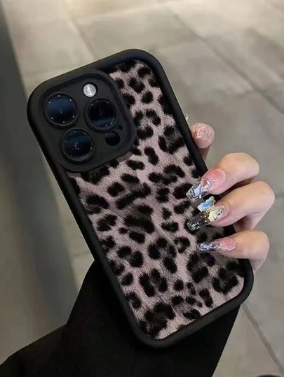 秋季手机壳时尚豹纹渐变加厚防震保护手机壳适用于 16/ 15、创意糖果色防震手机壳适用于 14、柔软 TPU 防摔彩绘手机壳适用于 13/ 11、防震手机壳适用于 A12 4G/A13 4G/A51 4G/A14 5G/S23 超防水防刮