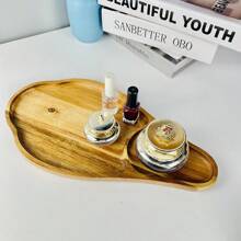 Drewniany talerz, Drewniana taca, Taca na naszyjniki, Taca do pielęgnacji skóry, Taca na makijaż, Taca na różne rzeczy, Taca na biżuterię, Taca na biżuterię, Taca na klucze, Prezent noworoczny, Prezent świąteczny, Prezent świąteczny