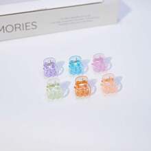 Juego de 10 pinzas de pelo pequeñas y sencillas de color negro y coloridas para uso diario, accesorios de pelo versátiles para fiestas, trenzas, ganchos de pelo, pinzas de pelo, pinzas de presión para el cabello