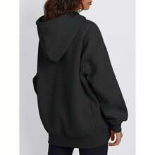 Valentines Candy Hearts, Funny Rude Candy Hearts Hoodie, Sarcastic Graphic Hoodie, Valentine's Day Pullover, Novelty Gift, Gift For Her Oversized Hoodies For Women Comfy And Cute Womens Sweatshirt, Long Sleeve Sweatshirts With Pocket Lightweight Pullover Tops - 黑色 - 查看 2