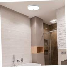 Luz de techo LED redonda blanca con sensor de movimiento Luz diurna 6500K,18W - Tipo de Enchufe B USA (110-127V) - Ver 4