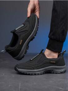 Calçado Casual Novo e Confortável para Homens - Sapato Slip-On Durável, Adequado para Viagem, Corrida, Caminhada, Esportes ao Ar Livre, Ótimo para Natal, Ação de Graças, Ano Novo, Férias, Presente para Adolescentes, Casual ou Esporte ao Ar Livre ou Viagem, Academia