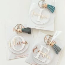 1 Foto, Tekst Gepersonaliseerde Acryl Sleutelhanger, Sleutelhanger, Transparante Acryl Ronde Acryl Sleutelhanger. Huwelijksgeschenken, Jubileumgeschenken, Thuisgeschenken, Moederdaggeschenken, Vaderdaggeschenken, Geschenken voor moeder/vader, Geschenken voor hem/vriend/echtgenoot, Geschenken voor haar/vriendin/echtgenote