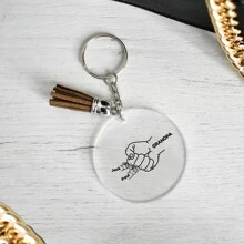 1 Foto, Tekst Gepersonaliseerde Acryl Sleutelhanger, Sleutelhanger, Transparante Acryl Ronde Acryl Sleutelhanger. Huwelijksgeschenken, Jubileumgeschenken, Thuisgeschenken, Moederdaggeschenken, Vaderdaggeschenken, Geschenken voor moeder/vader, Geschenken voor hem/vriend/echtgenoot, Geschenken voor haar/vriendin/echtgenote