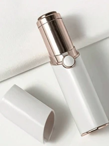 Depiladora facial indolora para mujeres - Elimina instantáneamente el vello del mentón, las mejillas, el labio superior, las cejas - Funciona con pilas