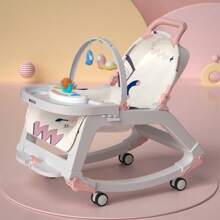 5-In-1 Baby Infant To Toddler Bouncer Rocker Swing Chair Soft Soothing Vibration