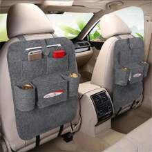 1个汽车后座储物袋，汽车储物袋，汽车座椅储物挂袋，让您的爱车更整洁舒适 - 均碼 - 查看 16