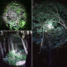 High Power 350 Yards Flashlight With Remote Control Switch - Green,Red, White Light For Night Hunting, Fishing, Camping, And Beekeeping, Rechargeable Battery And Carry Box Included,Mens Gift