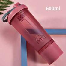 1PC 500ml/16.9oz Portable Protein Shaker Cup - PP Material, Ideal For Gym & Outdoor Fitness Enthusiasts, Shaking Cup, Milkshake, Gift For Father