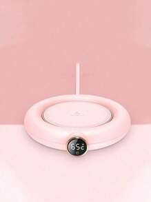 1 Pieza Calentador de taza de café inteligente para primavera, calentador de líquidos portátil para escritorio, calentador de tazas adecuado para calentar té, agua, cacao y leche. Es apto para decoración del hogar, cocinas, dormitorios, salas de estar, oficinas y es un artículo agradable para familiares y amigos. - Multicolor - Ver 12