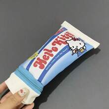 bandai 1 pennenset met 10 kleuren in de vorm van een cartoonfiguur (1 pen met 10 kleuren), schattige creatieve etui met tandpasta in de vorm van een kat, leuke organizer voor op het bureau van een student, cadeaudoos voor kantoorbenodigdheden, cartoonbalpen, set van 10 balpennen - snel drogende inkt, medium punt, leuke set kantoorbenodigdheden, geschikt voor tieners, krabbels, markeren, leuke etui, terug naar school