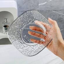 Light Luxury Plastic Household Bone Spitting Table Garbage Bone Plate Small Dish Plate With Fruit Snacks Dried Fruit Snack Plate - Dark Grey - View 7