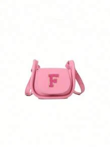 A Mini Casual, Versatile And Simple Solid Color Diy Pu Material Diagonal Shoulder Bag With 26 A-Z Letters. You Can Think Of It As A Lipstick Coin Purse That Be Worn On One Or Cross-Body. Suitable For Teen To Use When School, Traveling Shopping. Christmas, Thanksgiving, Valentine's Day, Friday Gifts. The Best Gift. - Multicolor - View 28